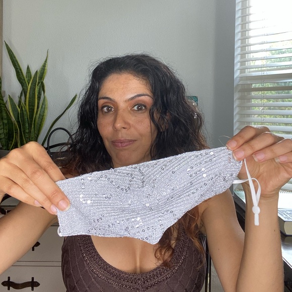 Sequin reusable mask - Picture 10 of 16